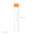 thumbnail image 5 of GOOHOCHY 20Pcs Storage Tube With Lid Cylindrical Clear Appearance For Laboratory Work 15Ml, 5 of 8
