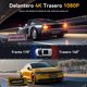 thumbnail image 2 of LINGLUCKY 4K Camara para Carro con WiFi | Tarjeta SD 64GB |GPS-HDR，DashCam para Auto Delantera Trasera con Vigilancia en Estacionamientos 24H, Control de App, Visión Nocturna, Ángulo Ancho 170°, 2 of 5