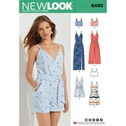 New Look Sewing Pattern 6493 - Misses' Jumpsuit and Dress in Two Lengths with Bralette N6493