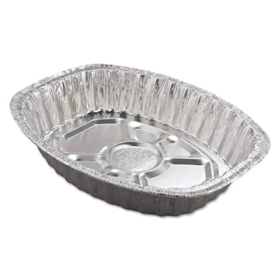 Champs Roaster Pan Oval 17.7x13.8x3.1" lrg - Case - 75 Units