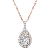 Everly Women's Diamond 14k Rose Gold Necklace