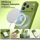 thumbnail image 2 of Funda de Silicona Premium, Forro de Microfibra, a Prueba de Golpes, para iPhone 17 Pro 6.3", Verde Cedro, 2 of 7