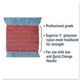 thumbnail image 4 of Super Loop Wet Mop Head, Cotton/synthetic Fiber, 5" Headband, Large Size, Blue | Bundle of 2 Each, 4 of 8