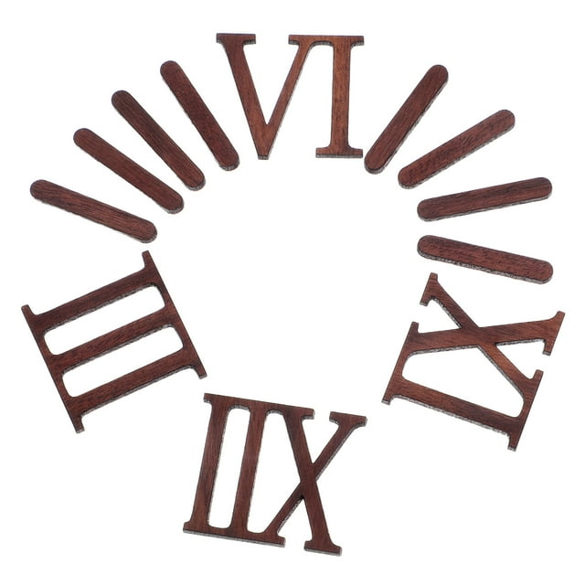 juego de números de reloj, kit de reloj con números romanos, kit de reloj con números romanos para proyectos creativos, suministros de reparación de relojes