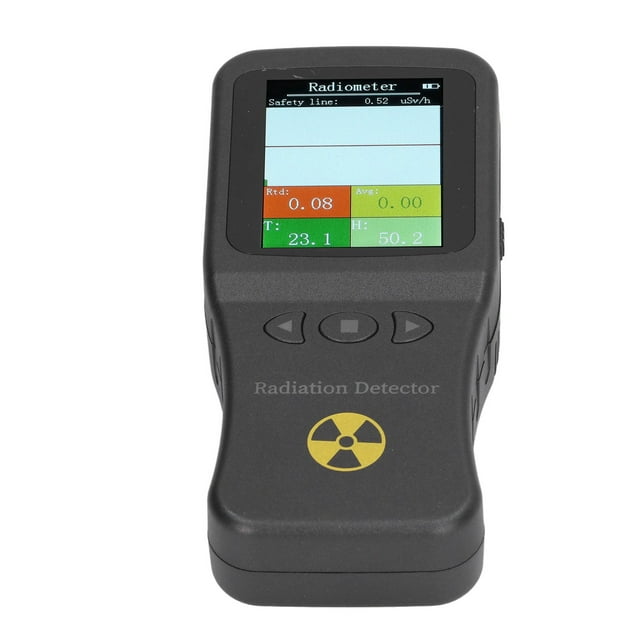 Detector de radiación portátil, detector de radiación nuclear, alarma de radiación nuclear Geiger, contador de dosis de radiación, mayor durabilidad