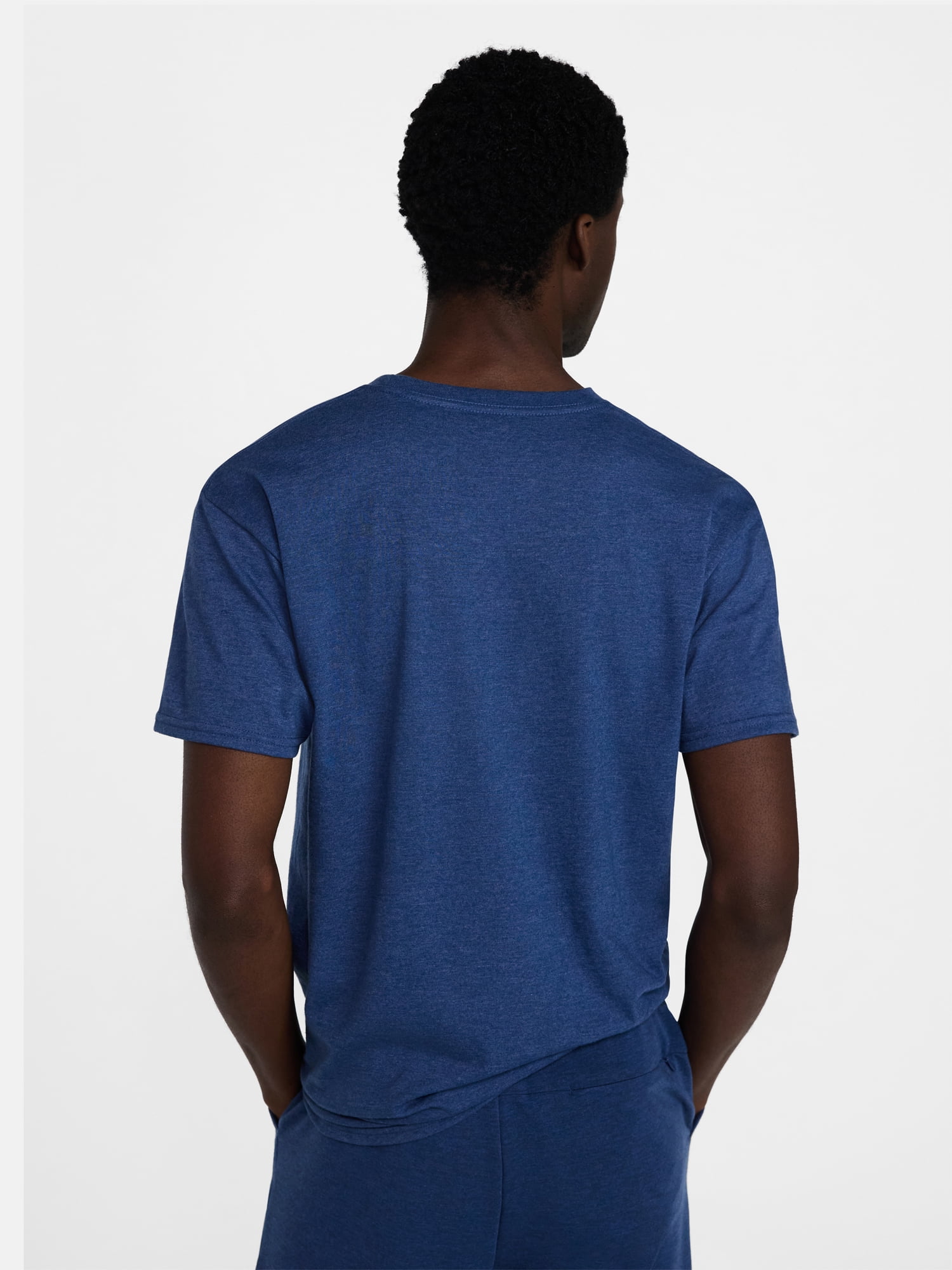 Athletic Works Men's and Big Men's Cotton Active Tee with Short Sleeves, Sizes XS-4XLT