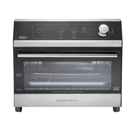Horno digital con freidora de aire Hamilton Beach Panel digital y 6 funciones