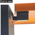 thumbnail image 4 of Self Closing Push Door Latches Hardware Kitchen Cabinet Push Latches Drawer Locks Push Pull Tips on RV Wardrobes, 4 of 7