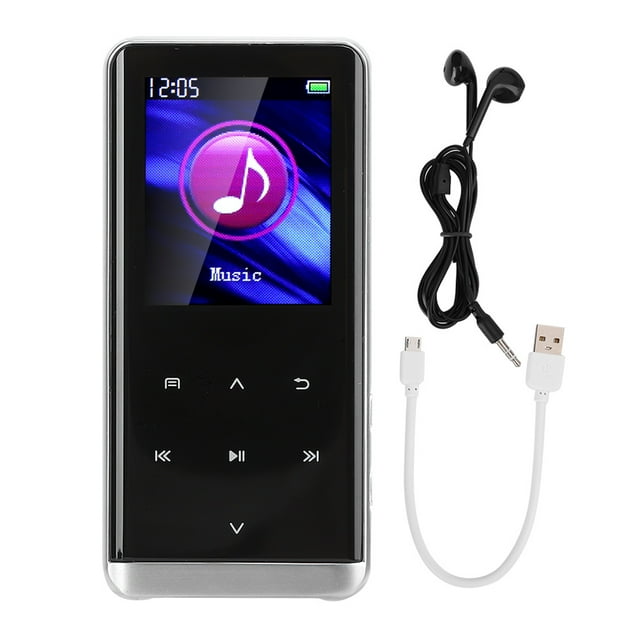 Reproductor MP3 Bluetooth Mini MP4 Media Radio FM Grabadora Sonido HIFI Música Altavoz 16 GB