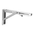 thumbnail image 2 of Soporte Plegable, Soporte De Estante De Pared, Soporte De Estante De Resorte Incorporado Acero Inoxidable Para Estante De Almacenamiento De Pared Mgaxyff Shelf Bracket, 2 of 8