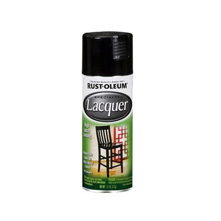 Rust Oleum Speclt Sspr 6pk Wm 12oz Lacqr Gloss Blk