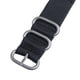 thumbnail image 2 of Correa de reloj de 22 mm, correa de nailon duradera de 2 articulaciones, correa de reloj para reemplazo de reloj (negro), 2 of 4