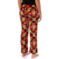 thumbnail image 4 of Dr Seuss Woman's The Grinch Buffalo Plaid Plush Fleece Pants Juniors Lounge Pajama Pants w/ Adjustable Elastic Waistband, 4 of 6