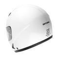 thumbnail image 7 of 1Storm Motorcycle Bike Full Face Helmet HB75 Horn Wing as Bonus Glossy White, 7 of 7