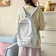 thumbnail image 2 of WAYUTE Kids Backpack Children's Double Shoulder Leopard Print Zip Up Back to School Backpack for Daily Use Commuting Bookbag Casual School Activities, 2 of 7