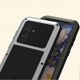 thumbnail image 4 of Love Mei For Samsung Galaxy S25+(plus) Case Tempered Glass Screen Protector Metal + Silicone Phone Cover, 4 of 5