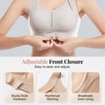 thumbnail image 4 of Wireless Bras for Women Comfort Bras T-shirt Bras for Ladies Older Womens Bras Push up Bra Full Coverage Bralettes Lifting Bra Seamless Bra Everyday Bras,Black,L, 4 of 7