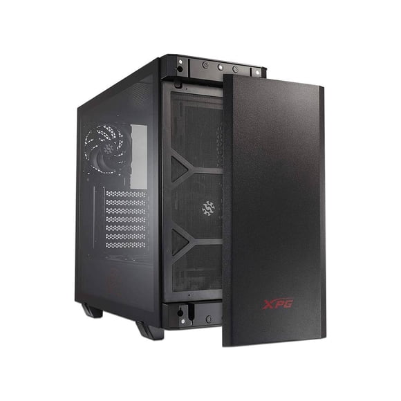 Gabinete XPG Invader, ATX No incluye fuente de poder . Color Negro. XPG INVADER-BKCWW