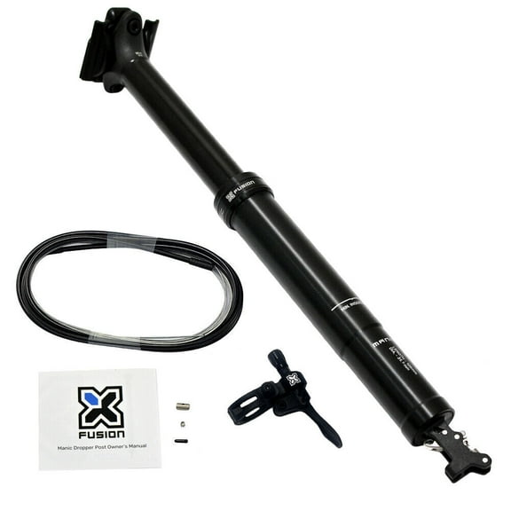 X-Fusion Manic INTEGRA Remote Dropper Seatpost 30.9x375.5mm,T:125mm #YB2717