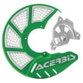 thumbnail image 1 of Acerbis X-Brake Vented Front Disc Cover with Mounting Kit Green/White for Husaberg TE 125 2013-2014, 1 of 1