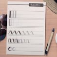 thumbnail image 4 of OULII cursive handwriting book Copybook for Beginners White Paper 1Pcs Handwriting Practice Study, 4 of 8