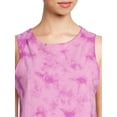 thumbnail image 4 of Time and Tru Women's Tie Dye Tank Top, 4 of 5