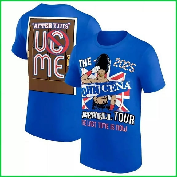 John Cena Farewell Tour 2025 WWE Raw London Wrestling Shirt