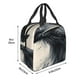 thumbnail image 3 of Easygdp Red Black Ink Style Bald Eagle Bolsa Térmica Premium - Tela Oxford Impermeable, Gran Capacidad, Bolsillo Frontal, Unisex para Trabajo, Escuela, Actividades al Aire Libre y Picnics, 3 of 8
