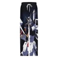 thumbnail image 4 of Mobile Suit Gundam Mens PJ Pajama Pants Bottoms Lounge Pants Sleepwear PJs with Pockets, 4 of 7