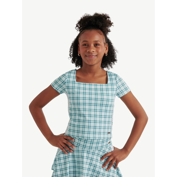 Justice Girls Sporty Active Top, Sizes XS - XLP