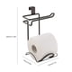 thumbnail image 2 of Rollos dobles Soporte para papel higiénico Metal 2 niveles Inicio Baño Papel higiénico Soporte para toallas Estante sidaley HA4506-00B, 2 of 6