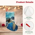 thumbnail image 4 of Sikiie Watercolor Turtle Christmas Stockings,18 Inches Christmas Stockings Xmas Hanging Stockings for Family Christmas Decorations & Gifts, 4 of 7