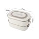 thumbnail image 3 of 1/2 /3layer Stainless Steel Lunch Box Bento Box Food Containers Portable Divided Insulated Lunch Box Kitchen Lunch Containers, 3 of 11