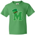 thumbnail image 3 of Inktastic Irish St Patricks Day Letter M Monogram Youth T-Shirt, 3 of 5