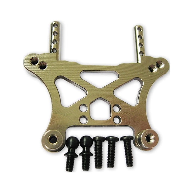keepw Aluminum Alloy Front Rear Shock Tower For 1/18 Hobbico Dromida Performance Of 1/18 Hobbico Dromida titanium 1Set