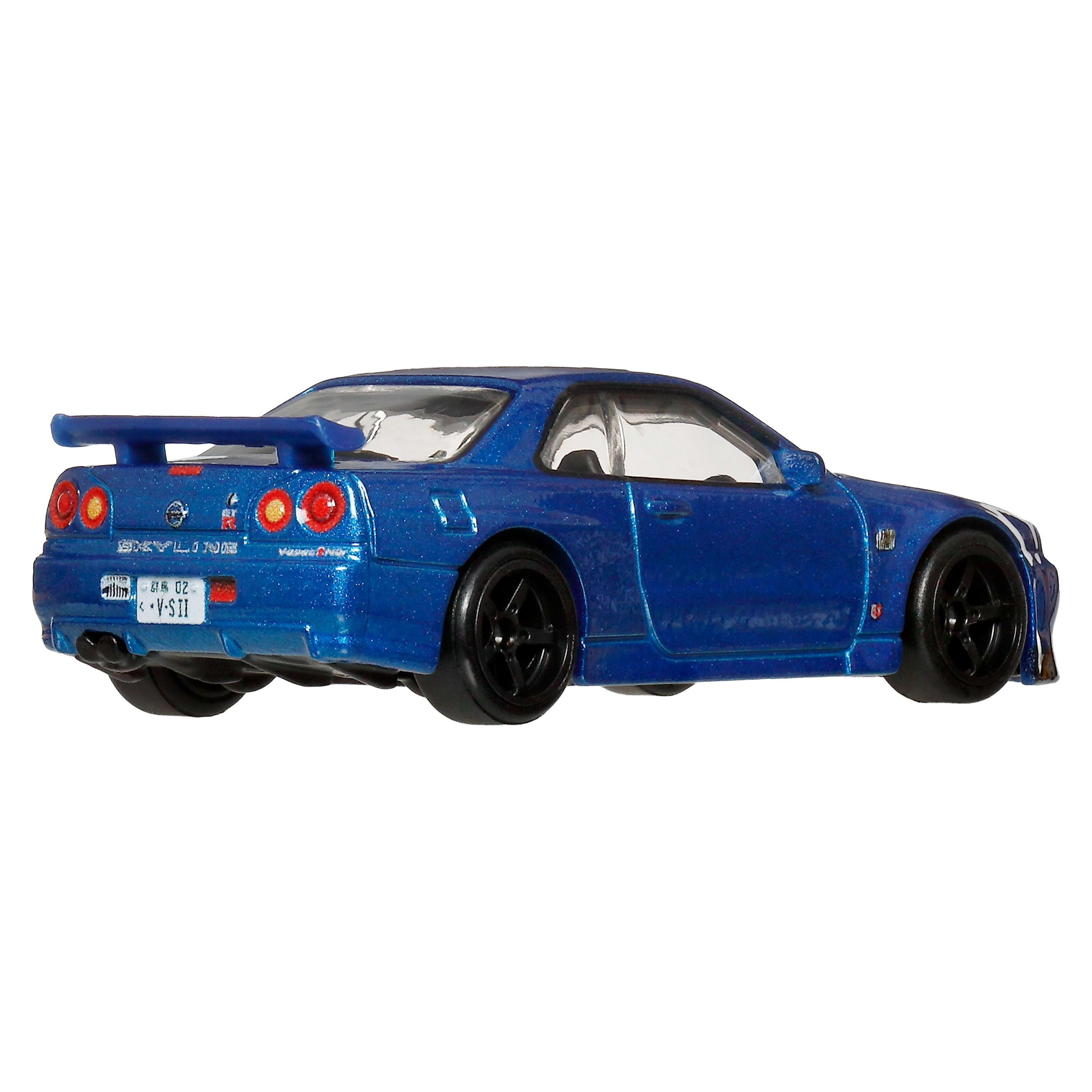 Hot-Wheels-Premium-Car-Culture-Timeless-Icons-Nissan-Skyline-R34-GTR-1:64-Scale-Collectible-Vehicle