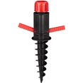 thumbnail image 1 of black Base, Parasol holder, red, Screw bracket, Ground socket, Diameters 37 mm, Camping, Beach, 1 of 5