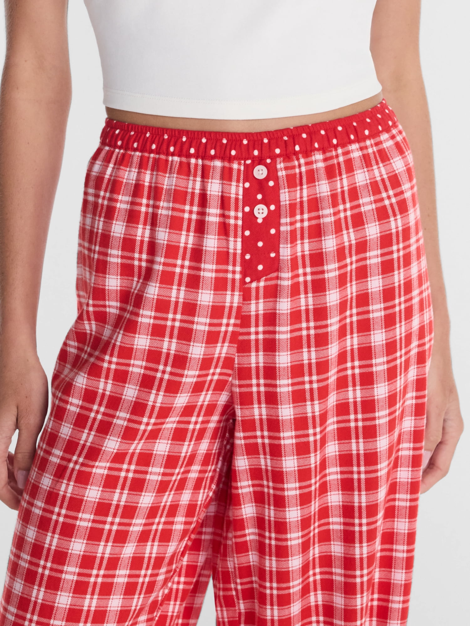 No Boundaries Print Boxer Sleep Pants, 31" Inseam, Women's XS-XXL