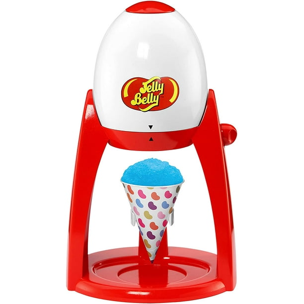 Jelly Belly JB15335 Electric Ice Shaver Snow Cone Maker, 3Piece, Red