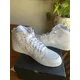 thumbnail image 4 of Ni - ke Air Jordan 1 Mid Triple White 2.0 554724-130 Men’s Size 14, 4 of 5