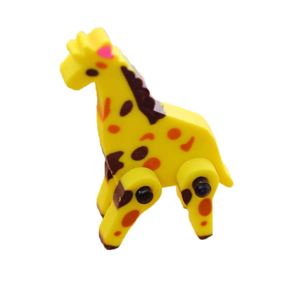 Luxshiny 30pcs Assorted Color Cute Animal Erasers Rubber Set for Kids Students School Supplies