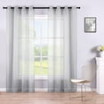 thumbnail image 2 of Set de cortinas Tráslucidas B.KIND & BEYOND 2 paneles gris, 2 of 4
