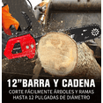 thumbnail image 4 of Motosierra eléctrica inalámbrica 1200W 110V Rojo, 4 of 5