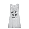thumbnail image 1 of Badass MOMS Club Women's Fashion Sleeveless Flowy Racerback Tank Top Sport Grey X-Large, 1 of 5