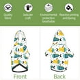 thumbnail image 6 of Gaeub Funny Boats Dog Hoodie Sweatshirts Warm Dog Clothes for Small Dogs,Puppy and Cat Costume-, 6 of 7