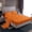 Orange, variant on Feelyou Teen Tribal Dragon Twin Sheet Sets, Retro Western Damask Bedding, 3 Pieces