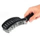 thumbnail image 1 of Cepillo peine curvo antiestático profesional para el cabello, masajeador para peinar el cabello., 1 of 13