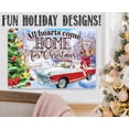 thumbnail image 5 of Metal Sign - All Hearts Come Home For Christmas - Durable Metal Sign - Use Indoor/Outdoor - Makes a Great Christmas Home Decor and Gift (8" x 12"), 5 of 5