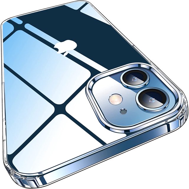 Funda transparente para teléfono móvil iPhone12 Funda protectora para teléfono móvil no amarilla a prueba de golpes MFZFUKR FRWJ-SY223-5