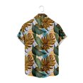 thumbnail image 3 of Camisas s Para Hombre Manga Larga Camisa de manga corta con estampado digital 3d de ocio de tendencia de moda de playa de turismo de vacaciones de verano para hombres (Yellow, 4XL), 3 of 7